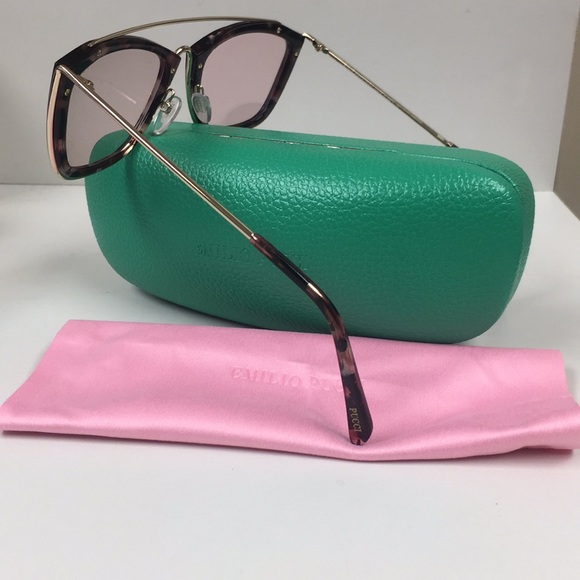 Emilio Pucci Beautiful Pink Lenses Sunglasses